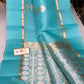 PURE HANDLOOM BENARSI KORA ORGANZA SAREE